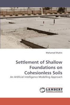 Paperback Settlement of Shallow Foundations on Cohesionless Soils Book