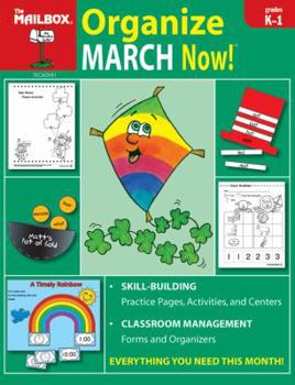 Paperback Organize March Now! (Grs. K-1) Book