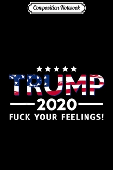 Composition Notebook: Trump 2020 Keep America Great 46th presidential distressed  Journal/Notebook Blank Lined Ruled 6x9 100 Pages