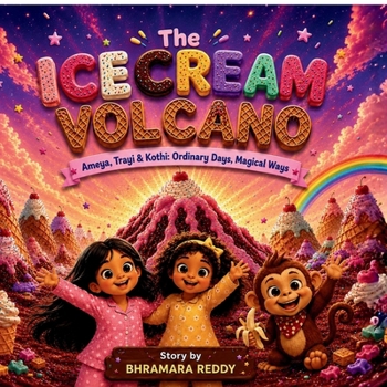 Paperback The Ice Cream Volcano: Ameya, Trayi&Kothi: Ordinary days, Magical Ways Book