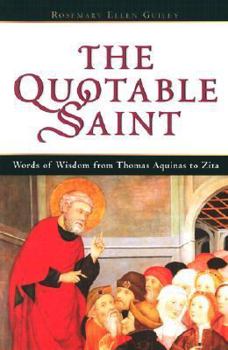 Paperback The Quotable Saint Book