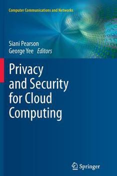 Paperback Privacy and Security for Cloud Computing Book