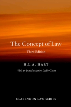 Paperback The Concept of Law Book