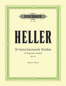 Paperback 30 Progressive Studies Op. 46 for Piano Book