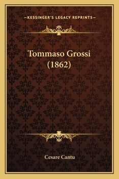 Paperback Tommaso Grossi (1862) [Italian] Book