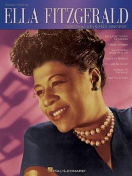 Paperback Ella Fitzgerald Original Keys for Singers Book