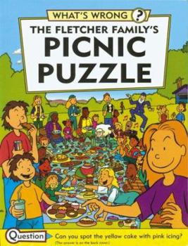 Paperback The Fletcher Family's Picnic Puzzle (What's Wrong?) Book