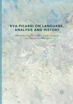Paperback Eva Picardi on Language, Analysis and History Book