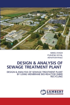 Paperback Design & Analysis of Sewage Treatment Plant Book
