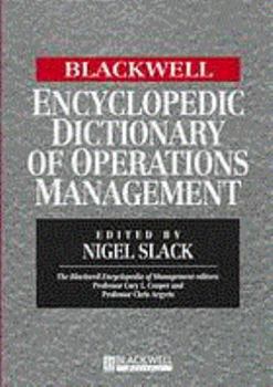 Hardcover The Blackwell Encyclopedic Dictionary of Human Resource Management Book