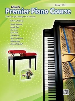Paperback Premier Piano Course Duets, Bk 2b Book