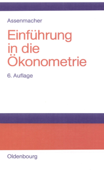 Hardcover Einführung in Die Ökonometrie [German] Book