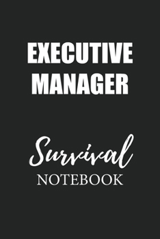 Executive Manager Survival Notebook: Small Undated Weekly Planner for Work and Personal Everyday Use Habit Tracker Password Logbook Music Review Playlist Diary Journal