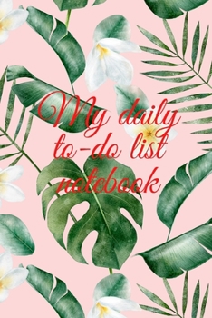 My daily to-do list notebook