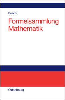 Hardcover Formelsammlung Mathematik [German] Book