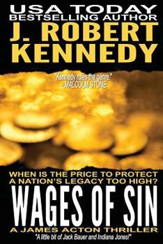 Paperback Wages of Sin: A James Acton Thriller Book #17 Book