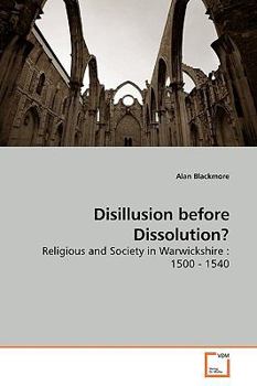 Paperback Disillusion before Dissolution? Book