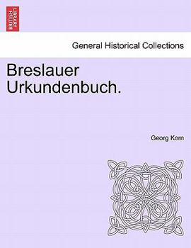 Paperback Breslauer Urkundenbuch. Book