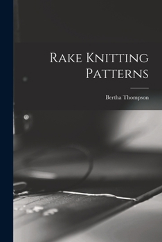 Paperback Rake Knitting Patterns Book