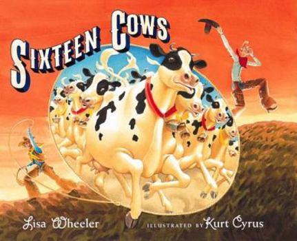 Hardcover Sixteen Cows Book