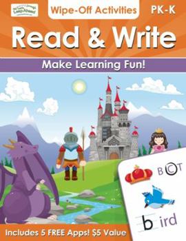 Paperback Read & Write Wipe-Off Activities, PreK-K: Endless Hours of Learning Fun! Book