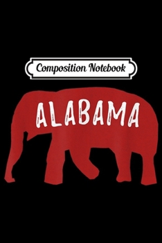Composition Notebook: Alabama State Red Elephant Tide Football  Journal/Notebook Blank Lined Ruled 6x9 100 Pages