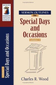 Paperback Sermon Outlines for Special Days and Occasions Book