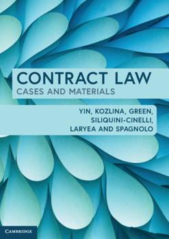 Paperback Contract Law: Cases and Materials Book