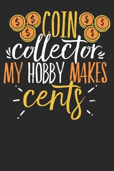 Paperback Notebook: Coin Collecting Vintage Dot Grid 6x9 120 Pages Book