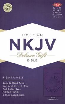 Imitation Leather Deluxe Gift Bible-NKJV Book