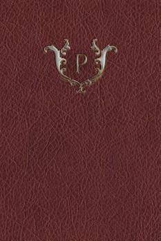 Paperback Monogram "p" Meeting Notebook Book