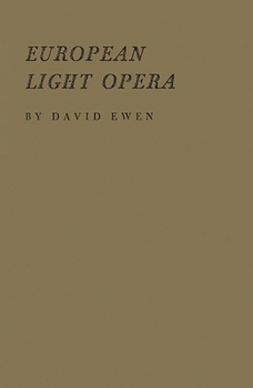 Hardcover The Book of European Light Opera Book
