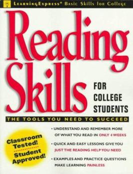 Paperback Reading Skills for College Students Book