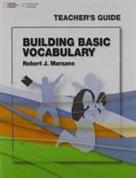Paperback Building Basic Vocabulary Teacher's Guide Book