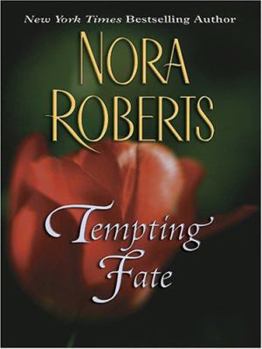 Hardcover Tempting Fate [Large Print] Book