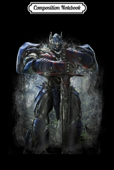 Composition Notebook: Transformers Movie Sword Weilding Optimus Prime  Journal/Notebook Blank Lined Ruled 6x9 100 Pages