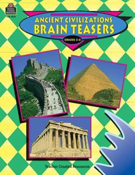 Paperback Ancient Civilizations Brain Teasers Book