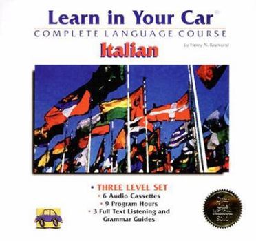 Audio Cassette Learn in Your Car Italian Three-Level Set [With Text Booklet] Book