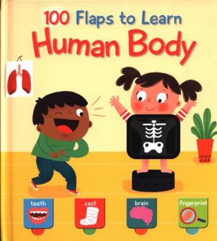 Board book 100 Flaps to Learn: My body Book
