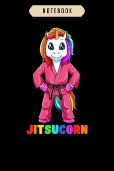 Notebook: Cute Unicorn - Brazilian Jiu-Jitsu, BJJ Gift  Notebook|6x9(100 pages)Blank Lined Paperback Journal For Student|Jiu jitsu Notebook for ... Jounal|Jiu jitsu Gifts| Composition Notebook