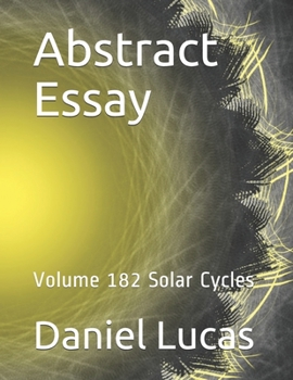 Paperback Abstract Essay: Volume 182 Solar Cycles Book