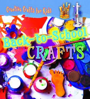 Library Binding Back-To-School Crafts [With Pattern(s)] Book