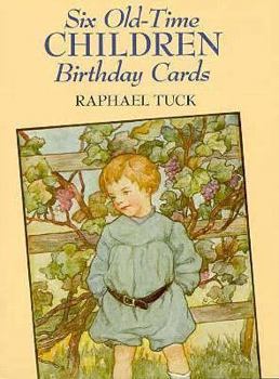 Cards Six Old-Time Children Birthday Cards Book