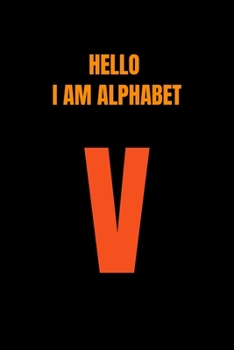 Paperback Hello I Am Alphabet Composition Notebook: College Ruled Notebook - Lined Journal -School supplies Book Notes- back to school Gift Kids - Book