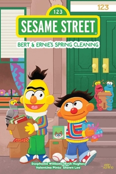 Hardcover Sesame Street: Bert & Ernie's Spring Cleaning Book