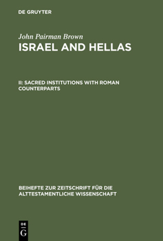 Hardcover Sacred Institutions with Roman Counterparts Book