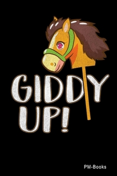 Paperback Giddy Up: Kariertes A5 Notizbuch oder Heft f?r Sch?ler, Studenten und Erwachsene Book