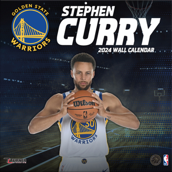 Calendar Golden State Warriors Stephen Curry 2024 12x12 Player Wall Calendar Book