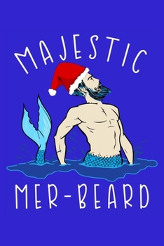 Paperback Majestic Mer Beard: Notebook Wide Rule Book