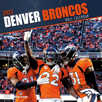 Calendar Denver Broncos 2023 12x12 Team Wall Calendar Book